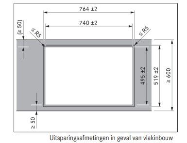Bora kookplaat inbouw PURU2R afbeelding 4