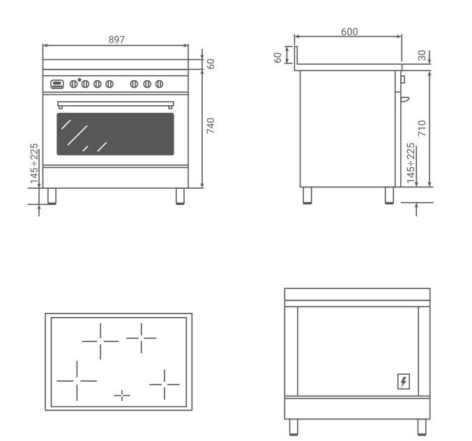 CFBI901ZW2 Boretti afbeelding 2