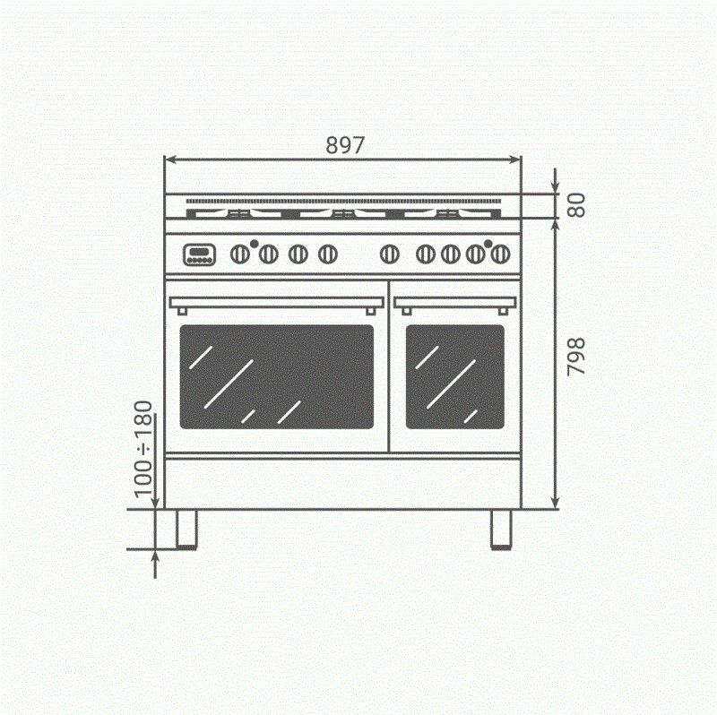 MFBI902IX Boretti afbeelding 2