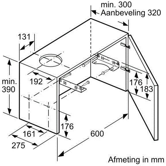 Bosch DFM064A52  afzuigkap afbeelding 5