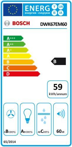 Bosch afzuigkap DWK67EM60 afbeelding 3
