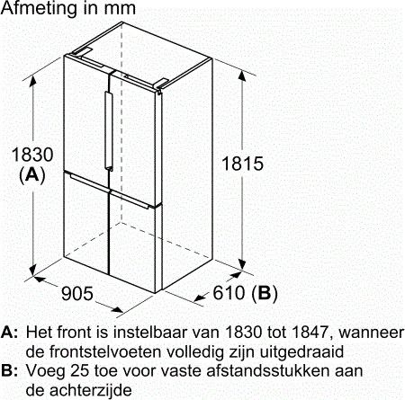Bosch KFN96APEA afbeelding 7