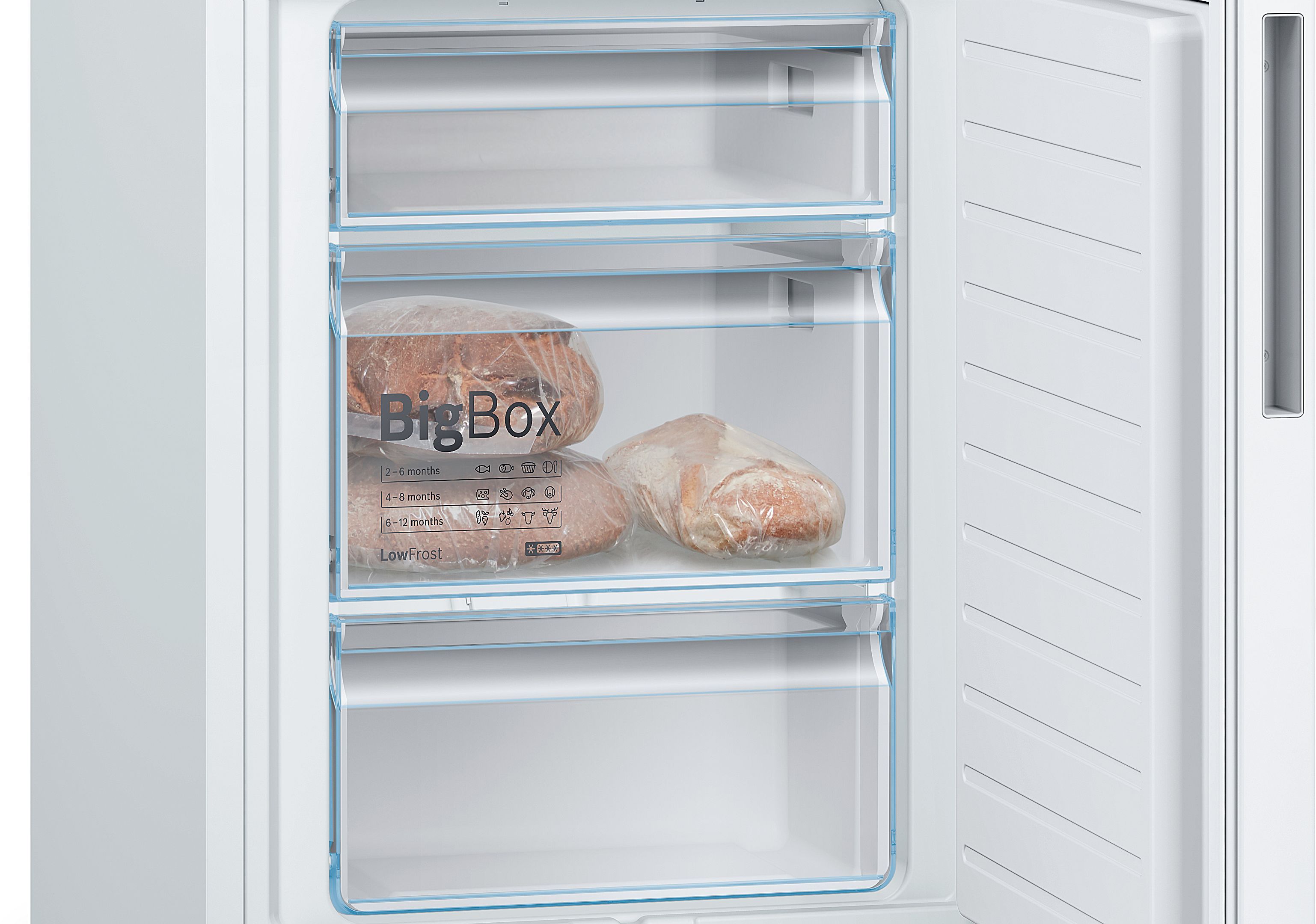 Bosch KGE36AWCA vrijstaand koelkast afbeelding 5