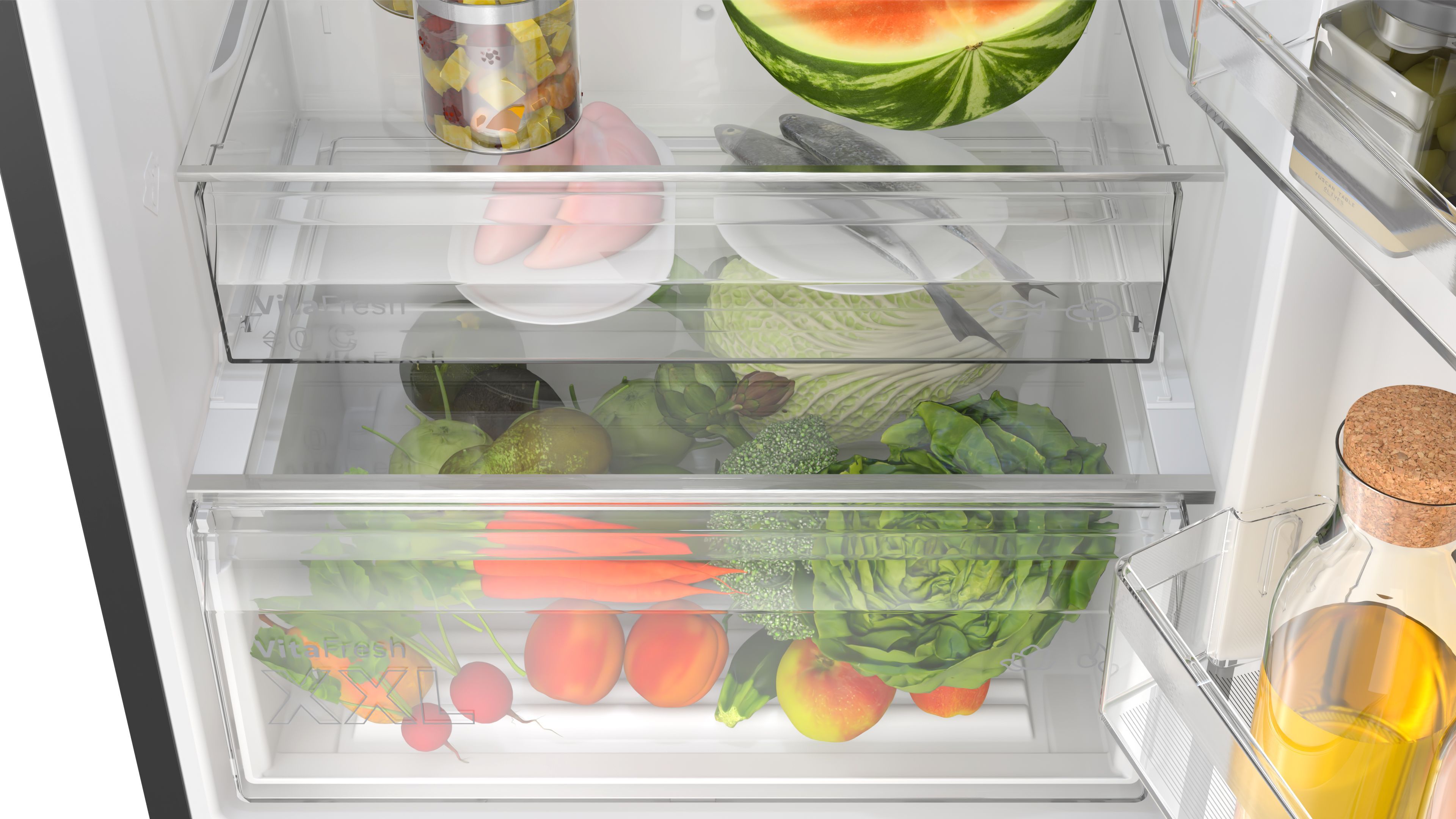 Bosch koelkast KGN492XCF afbeelding 3