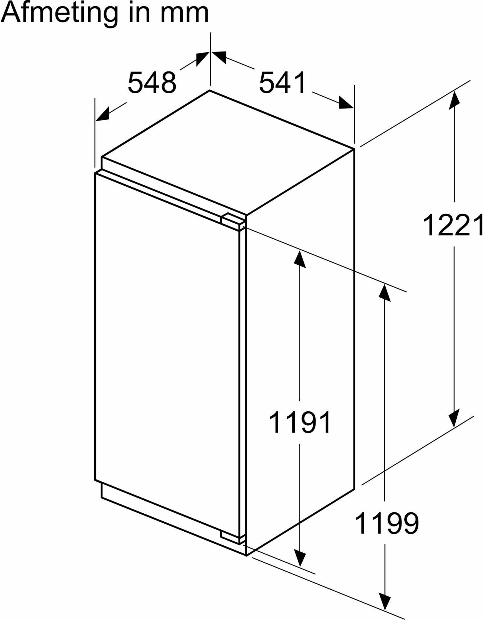 Bosch KIR41SFE0 inbouw koelkast afbeelding 5