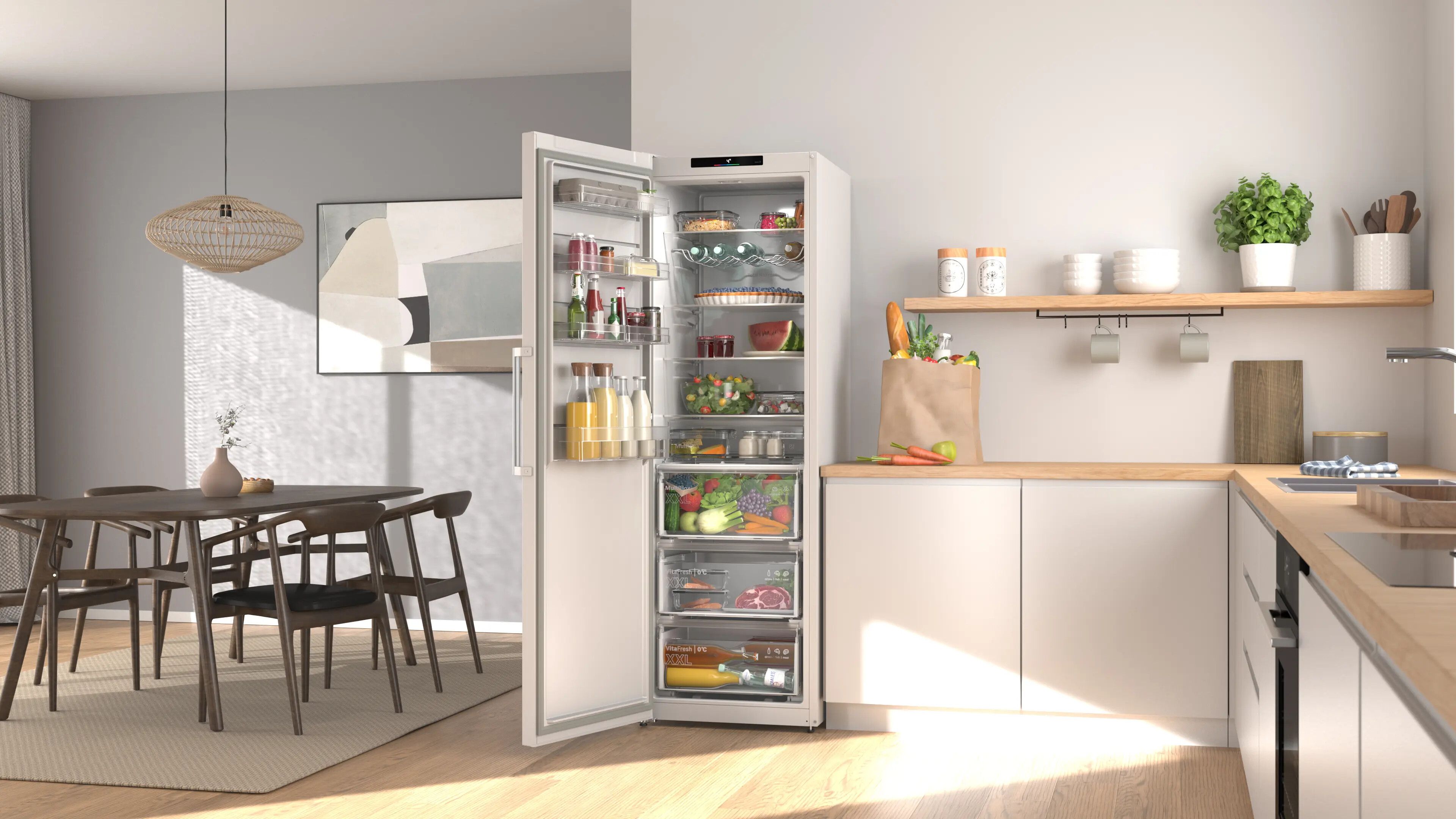 Bosch koelkast vrijstaand KSN36VWCG afbeelding 4