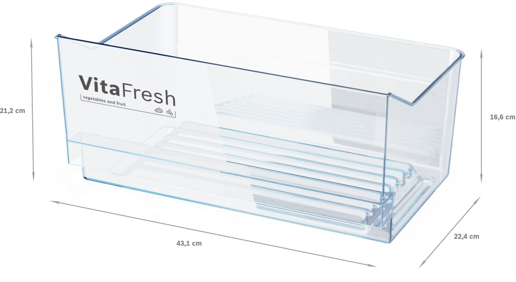 Bosch KSV36CIDP vrijstaand koelkast afbeelding 5