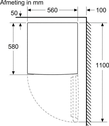 Bosch koelkast vrijstaand KTR15NWFA afbeelding 4