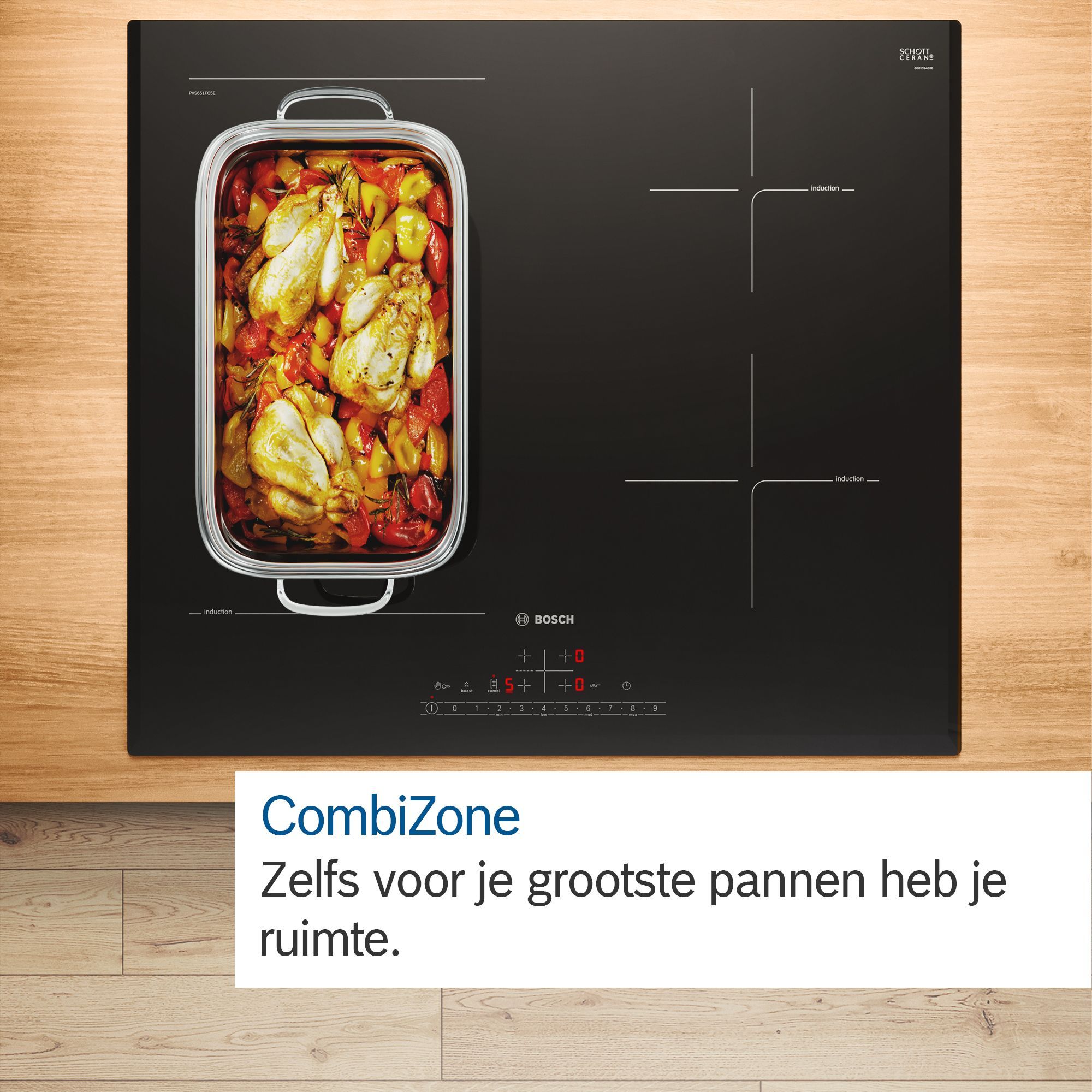 Bosch PVS631HB1E inbouw kookplaat afbeelding 5