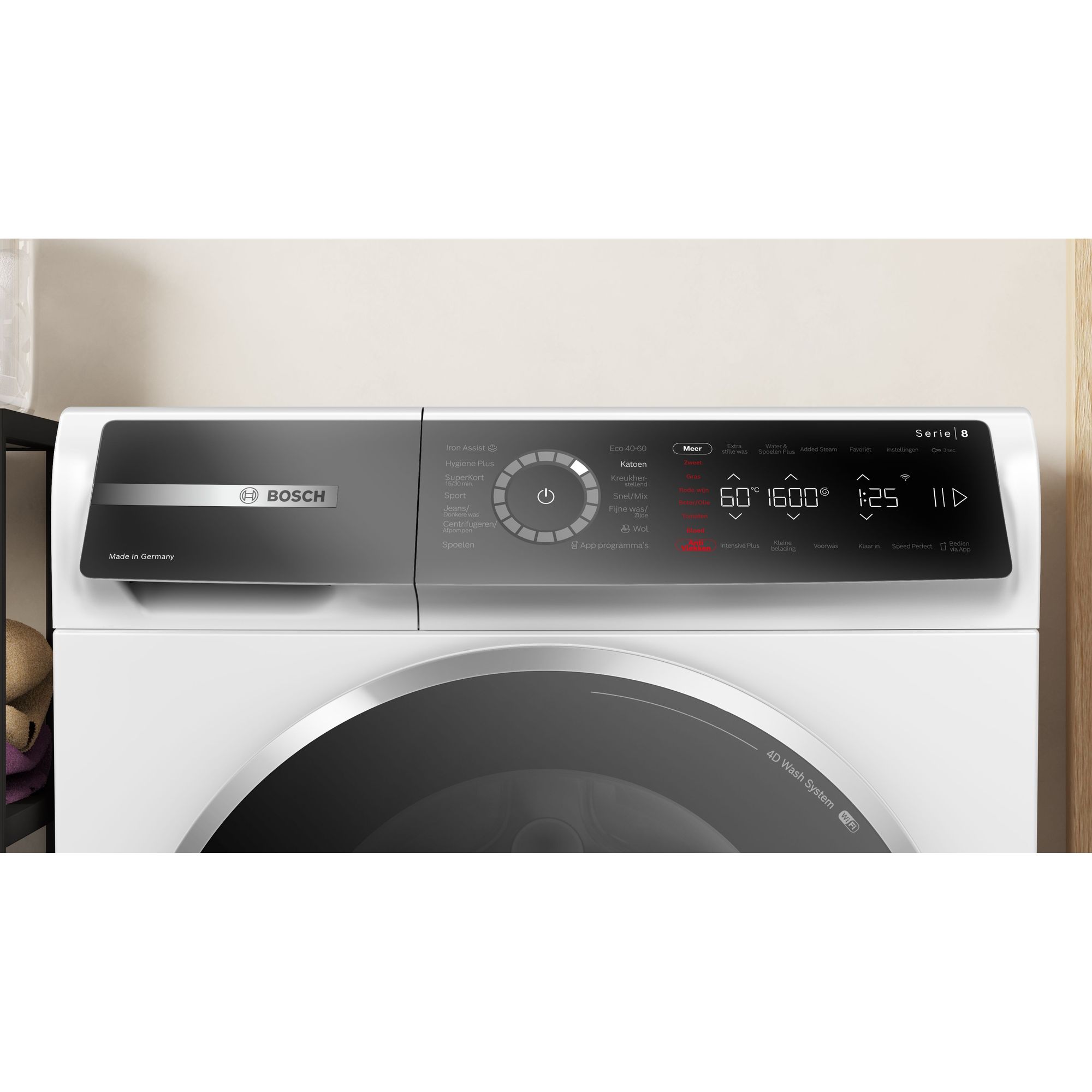 Bosch WGB2560BNL afbeelding 7