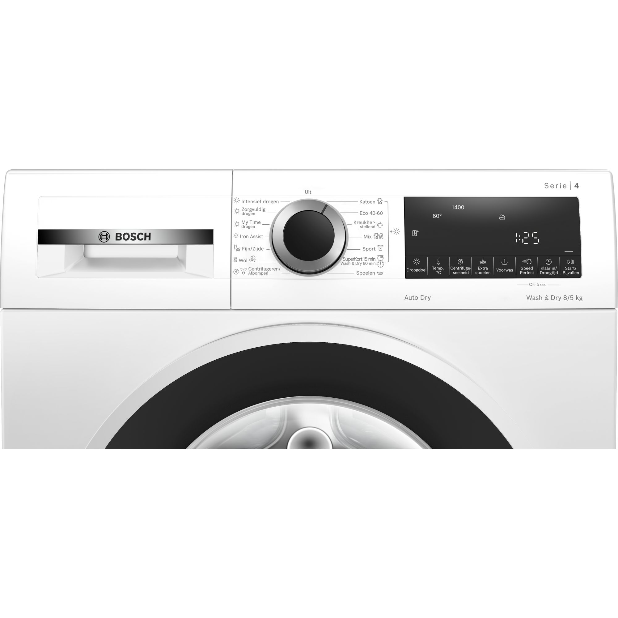Bosch wasmachine  WNA13401NL afbeelding 4
