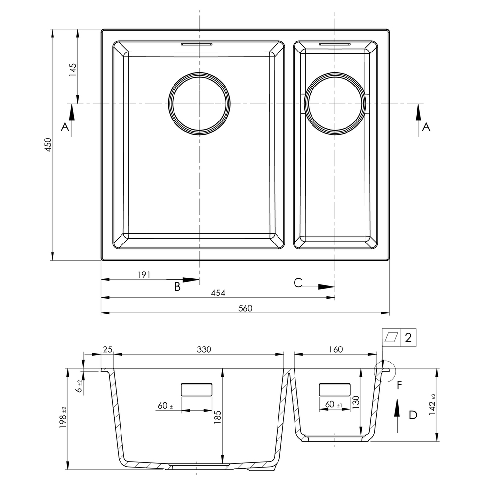 CAGR15BLBK-TU Caressi afbeelding 2