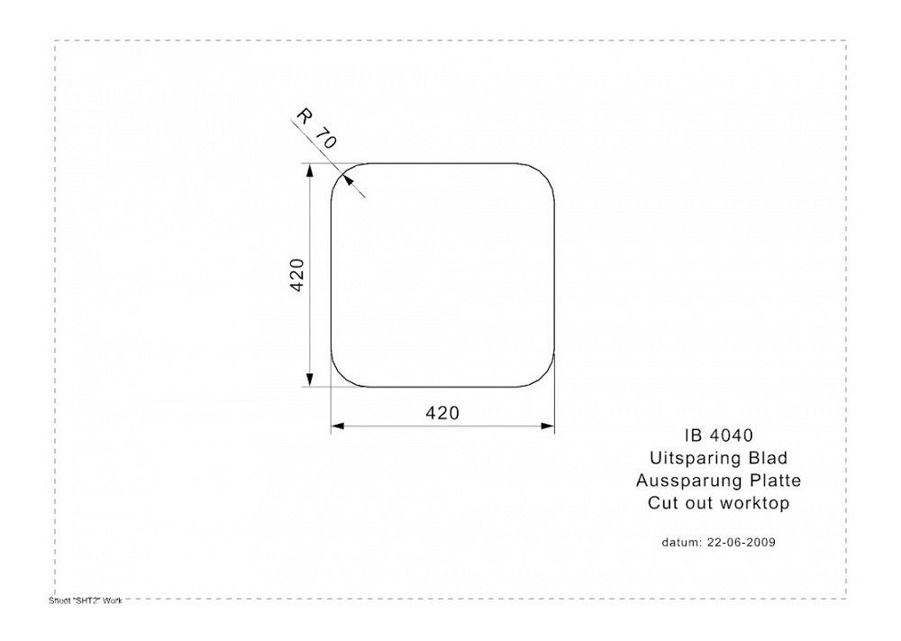 Dekorado spoelbak 310048 afbeelding 3