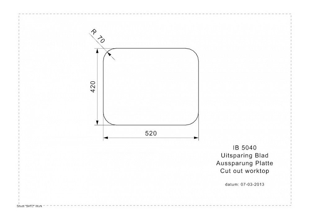 Dekorado spoelbak 310049 afbeelding 3