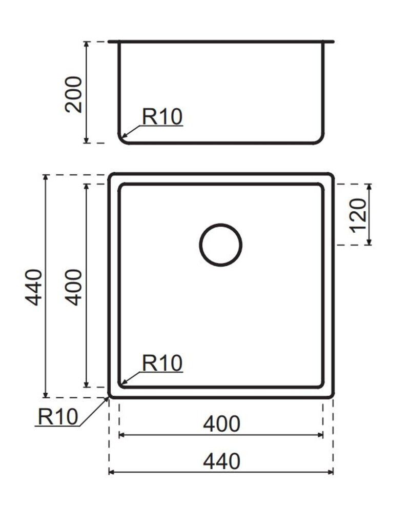 Dekorado spoelbak 311613SB afbeelding 3