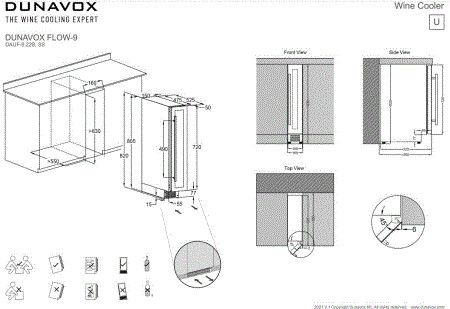 Dunavox DAUF 9 22SS inbouw wijnkast afbeelding 5