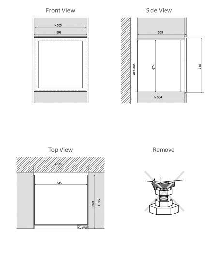 Dunavox wijnkast DAVG 32 80DSS TO afbeelding 3