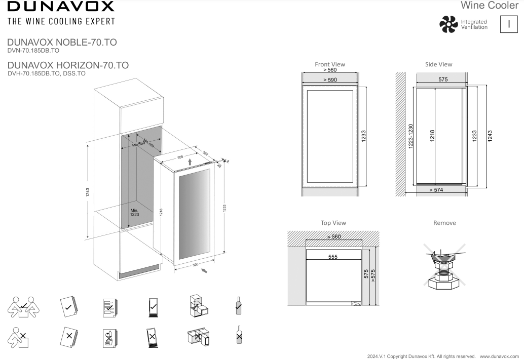 DVH 70 185DC TO Dunavox afbeelding 2