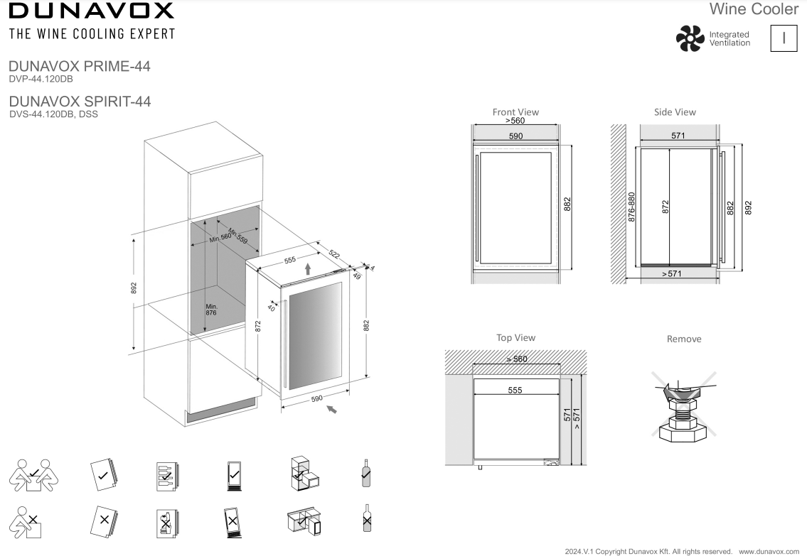 DVS 44 120DSS van Dunavox afbeelding 6