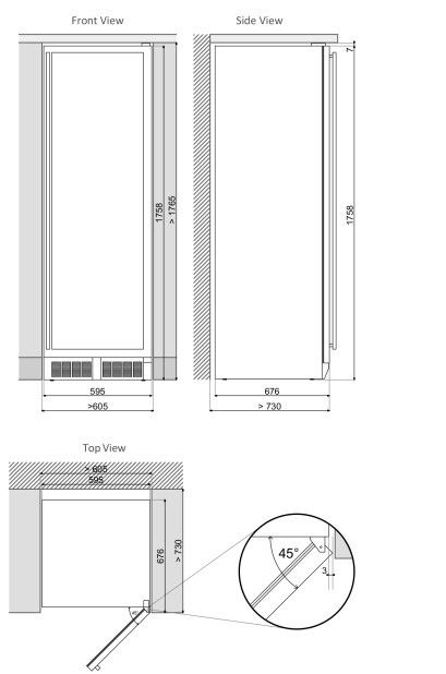 Dunavox wijnkast vrijstaand DX 166 428SDSK afbeelding 4