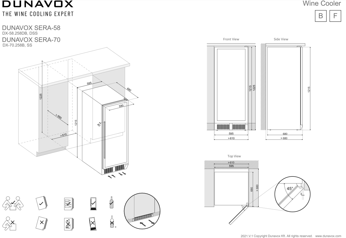 DX 70 258C Dunavox afbeelding 2