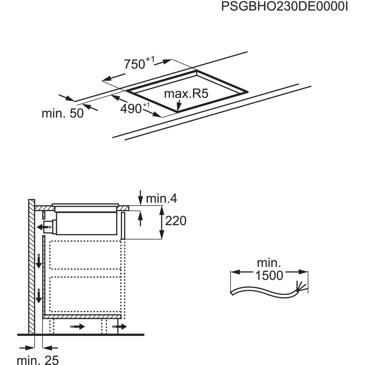Electrolux KCC83443CK