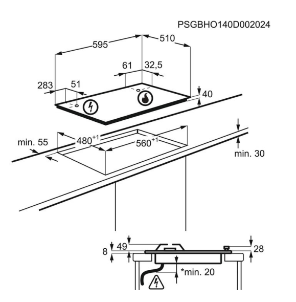Electrolux KGS6436SX