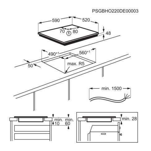 Electrolux KIB60420CK