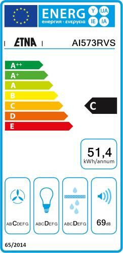 Etna afzuigkap  AI573RVS afbeelding 4