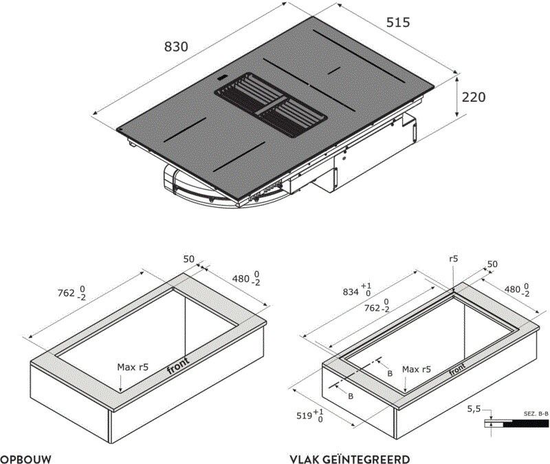 Etna kookplaat inbouw AKI683ZT afbeelding 4