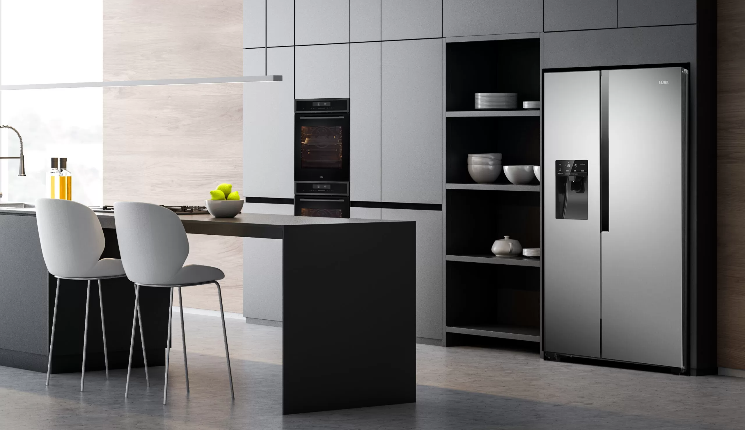 Etna AKV578IRVS vrijstaand koelkast afbeelding 5