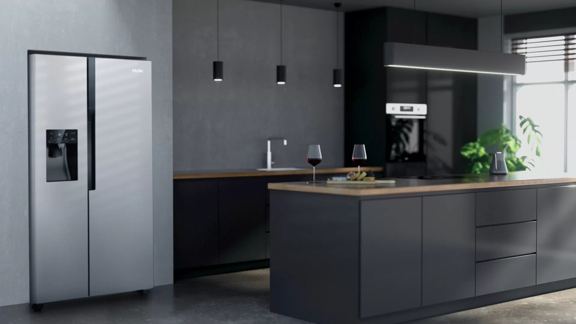 Etna koelkast vrijstaand AKV578IRVS afbeelding 4