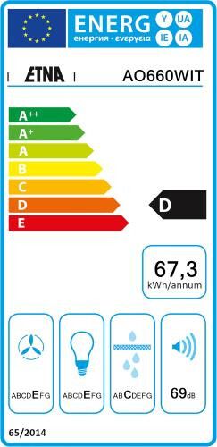 Etna afzuigkap AO660WIT afbeelding 3