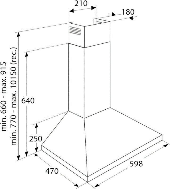 Etna afzuigkap  AP360ZT afbeelding 4
