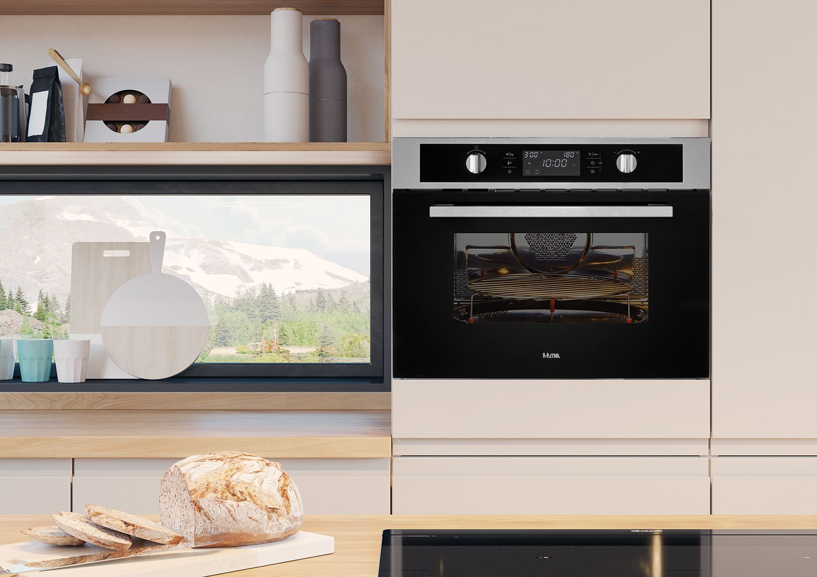 Etna magnetron inbouw CM444RVS afbeelding 4