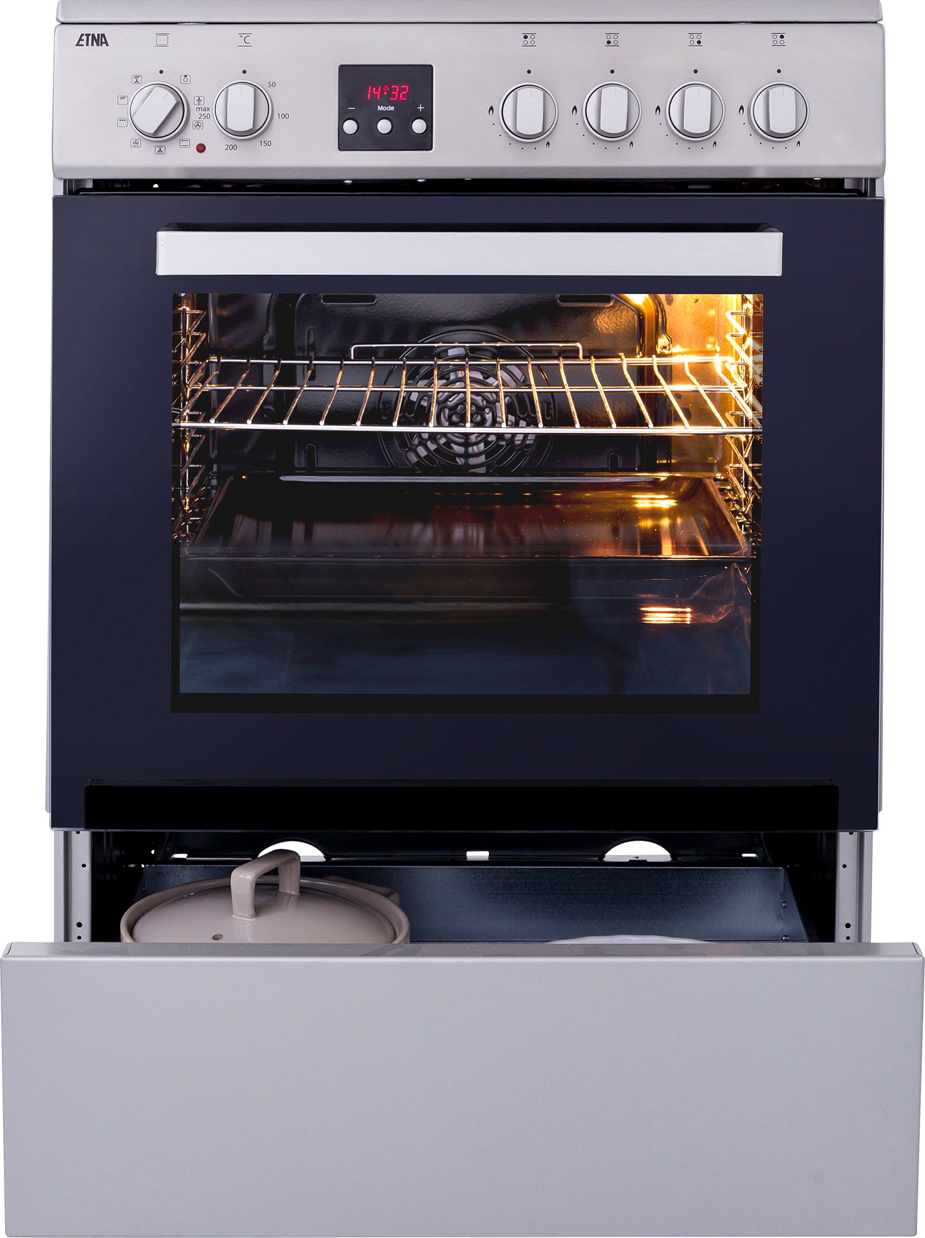 Etna fornuis FGV760RVS afbeelding 3