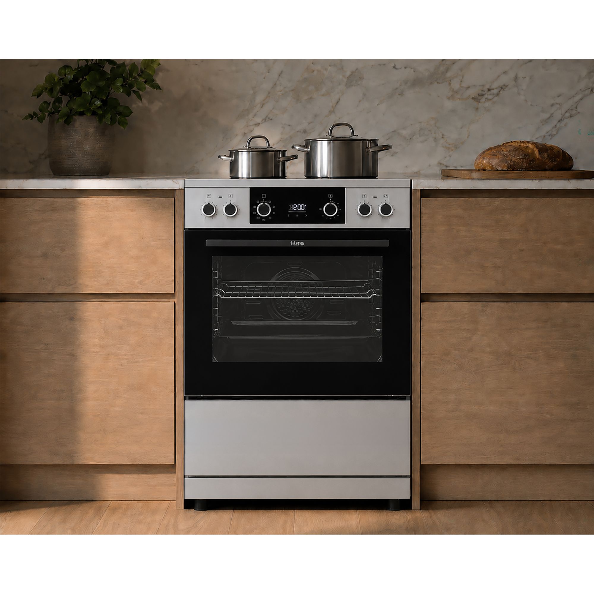 ETNA fornuis  FI660RVS afbeelding 4