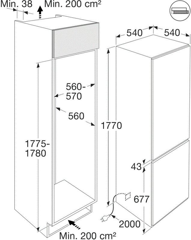 Etna koelkast KCS1178 afbeelding 8