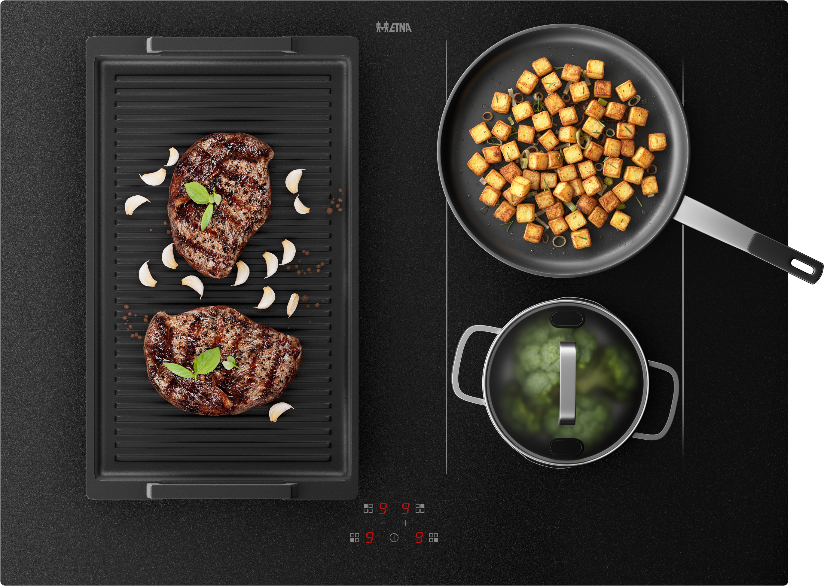 Etna kookplaat KIF472MG afbeelding 3