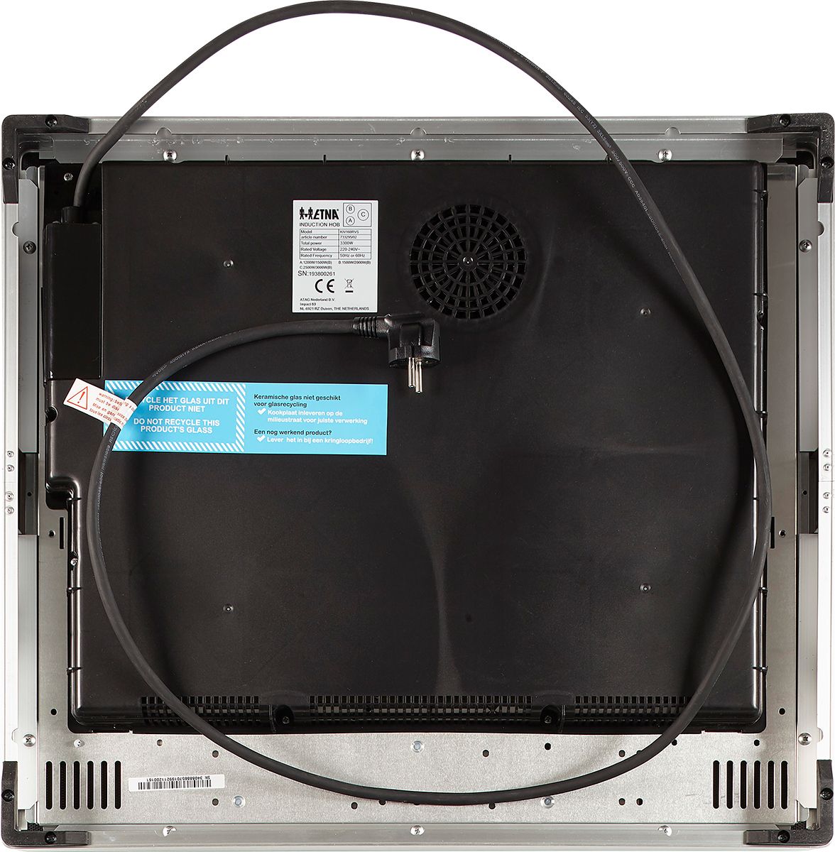 ETNA kookplaat KIV164RVS afbeelding 8