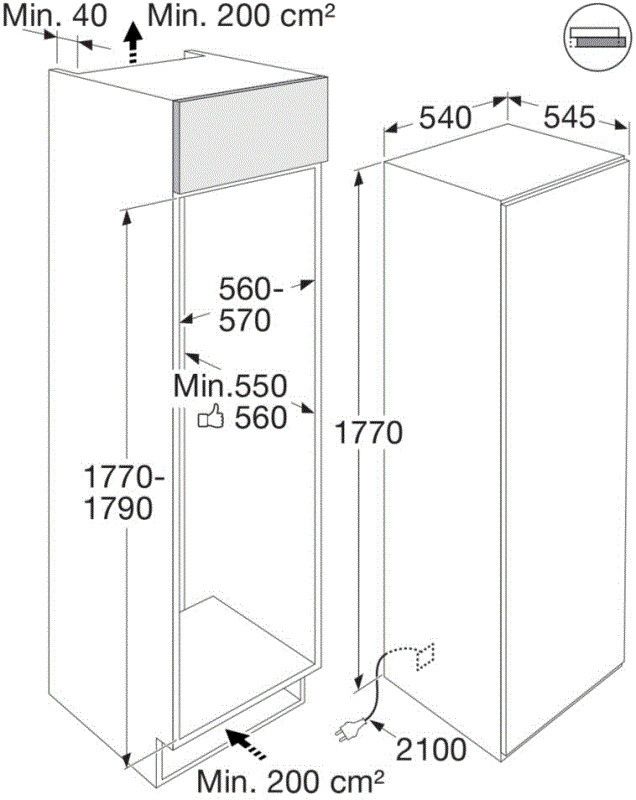 Etna koelkast KKS4178 afbeelding 3
