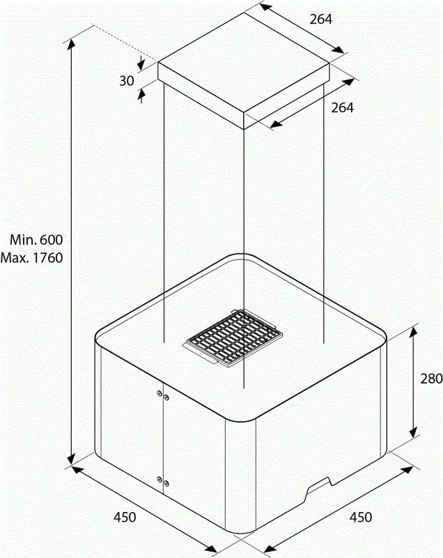 Etna afzuigkap RA345ZWA afbeelding 3