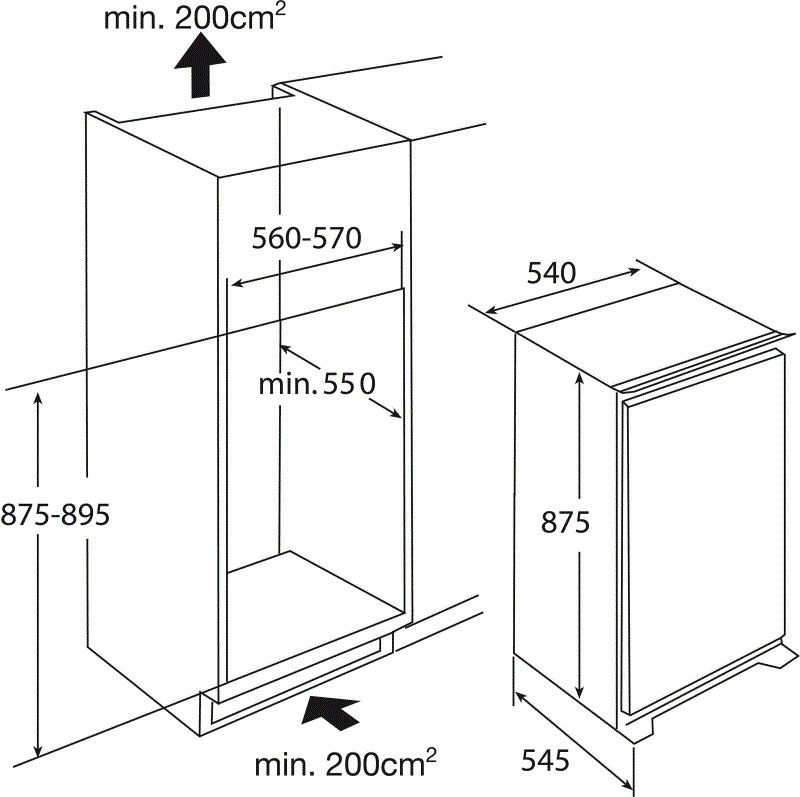 Etna vriezer VS4088 afbeelding 3