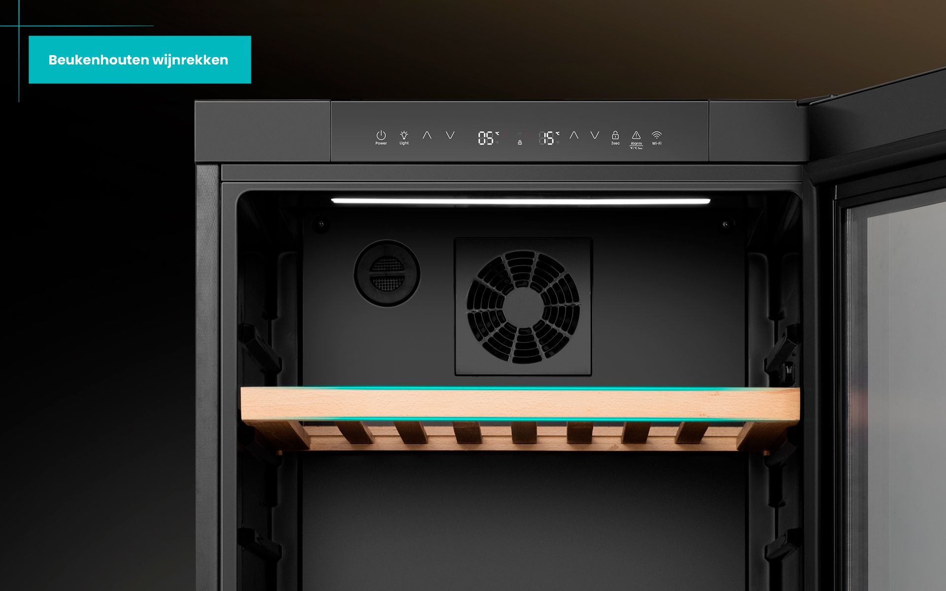 Etna wijnkast vrijstaand WKO546 afbeelding 4