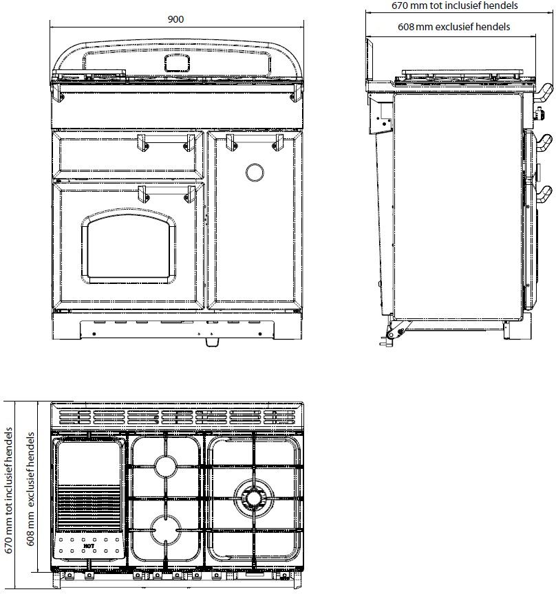 CDL90DFBL/C-EU Falcon afbeelding 2