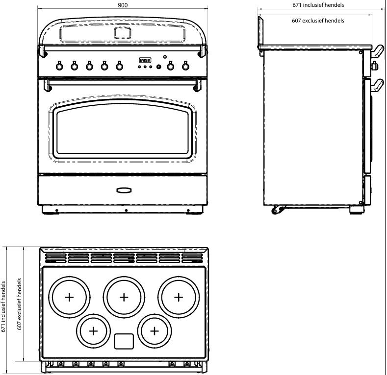 CLAS90FXEISL/C-EU Falcon afbeelding 2