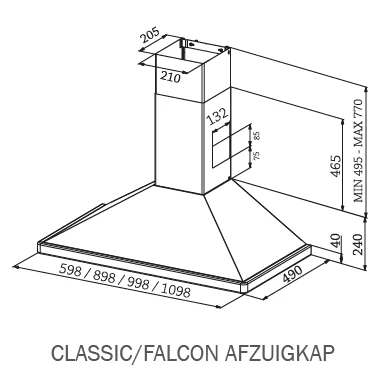 FHDC90BL/C afbeelding 2