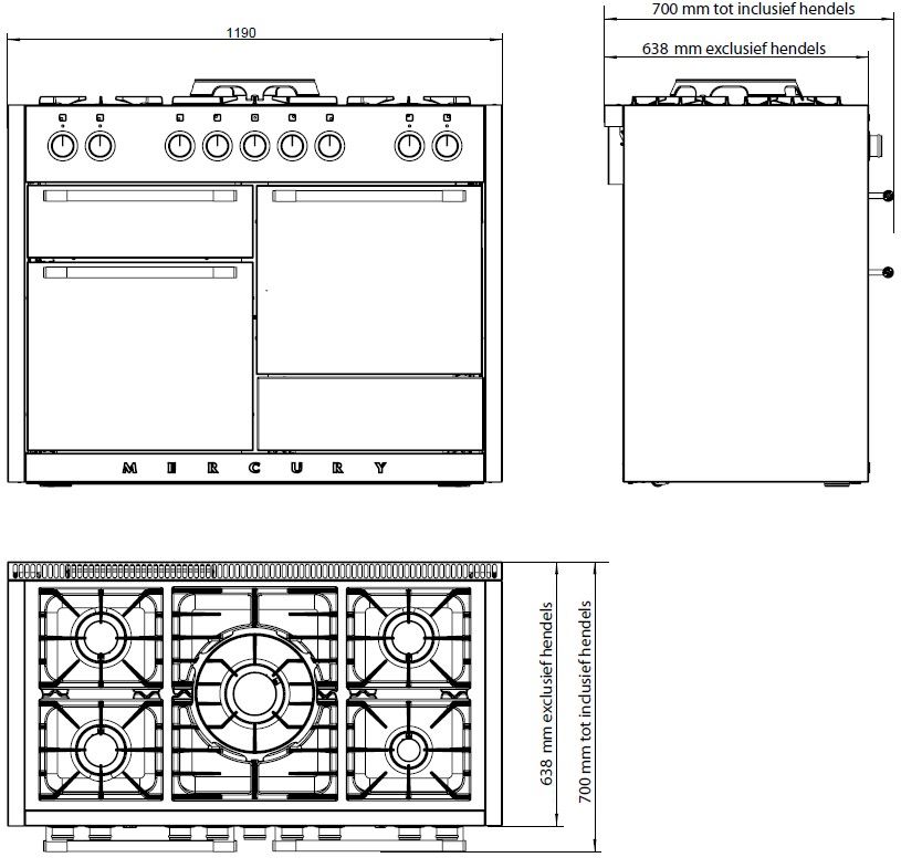 MCY1200DFSS/-EU Falcon afbeelding 2