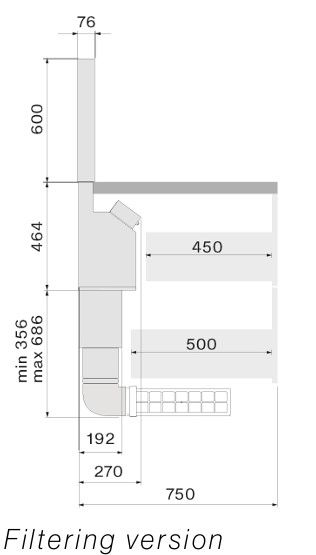 Falmec afzuigkap  AIR150L afbeelding 4