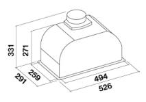 Falmec afzuigkap GRINC50PLUSW afbeelding 3